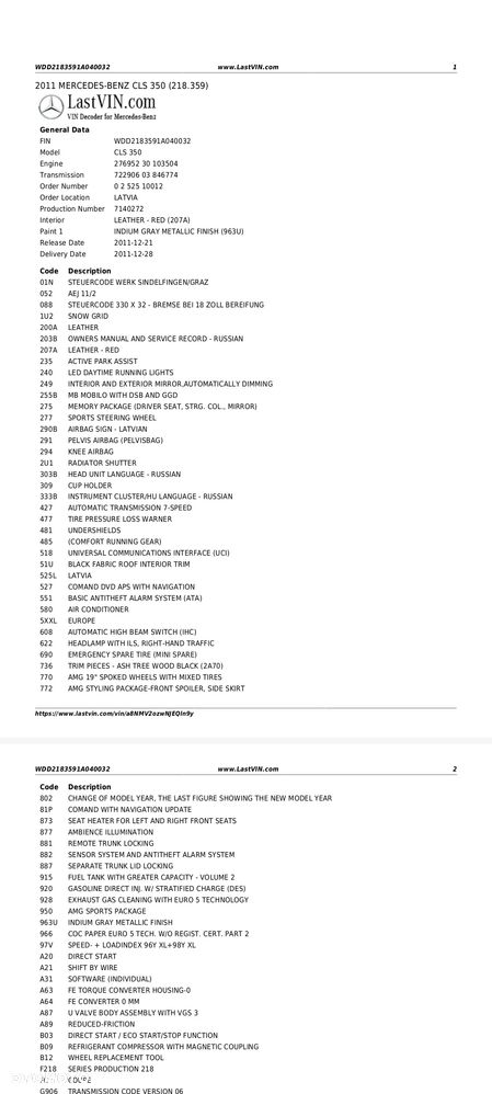 Mercedes-Benz CLS - 35