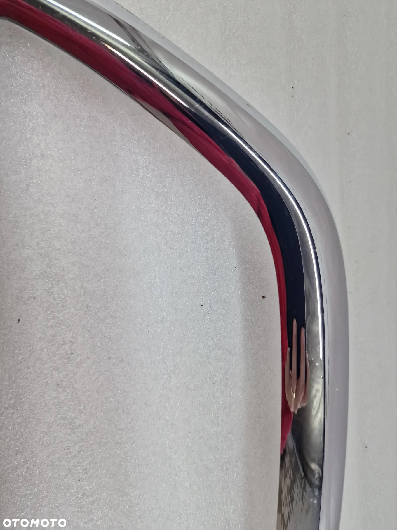 RENAULT CAPTUR I 13- LEWA RAMKA CHROM ZDERZAKA PRZEDNIEGO PRZÓD , NR 620747266R , NR AUKCJI D/20 - 3