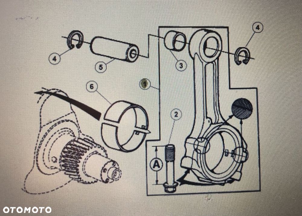 CLAAS 00 0502 662 8/Claas Celtis- korbowód/Claas Celtis 456-426 RA/RC/RX/Claas Farming 456-426 - 1