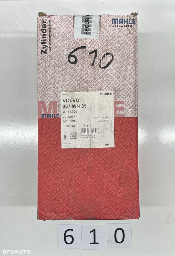Tuleja cylindryczna Volvo A-series, FH12, FL12, NH12, Mahle 037WN35 - 2