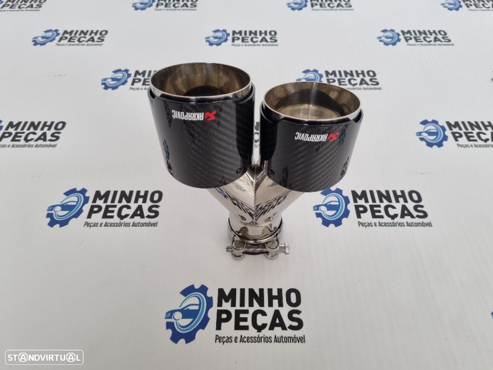 Ponteiras Look AKRAPOVIC - 5