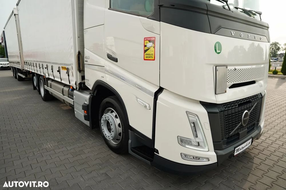 Volvo FH 460 / COMBINAT TANDEM / 120 M3 / TRANSITION / I-SAVE / I-PARK COOL / PUNTE RELAXABILĂ / DIRECȚIE / WIELTON / - 9