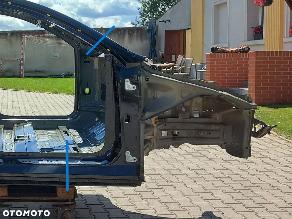 TESLA MODEL Y 2022r ćwiartka prawa przód przednia oryg teslay,74635638 - 1