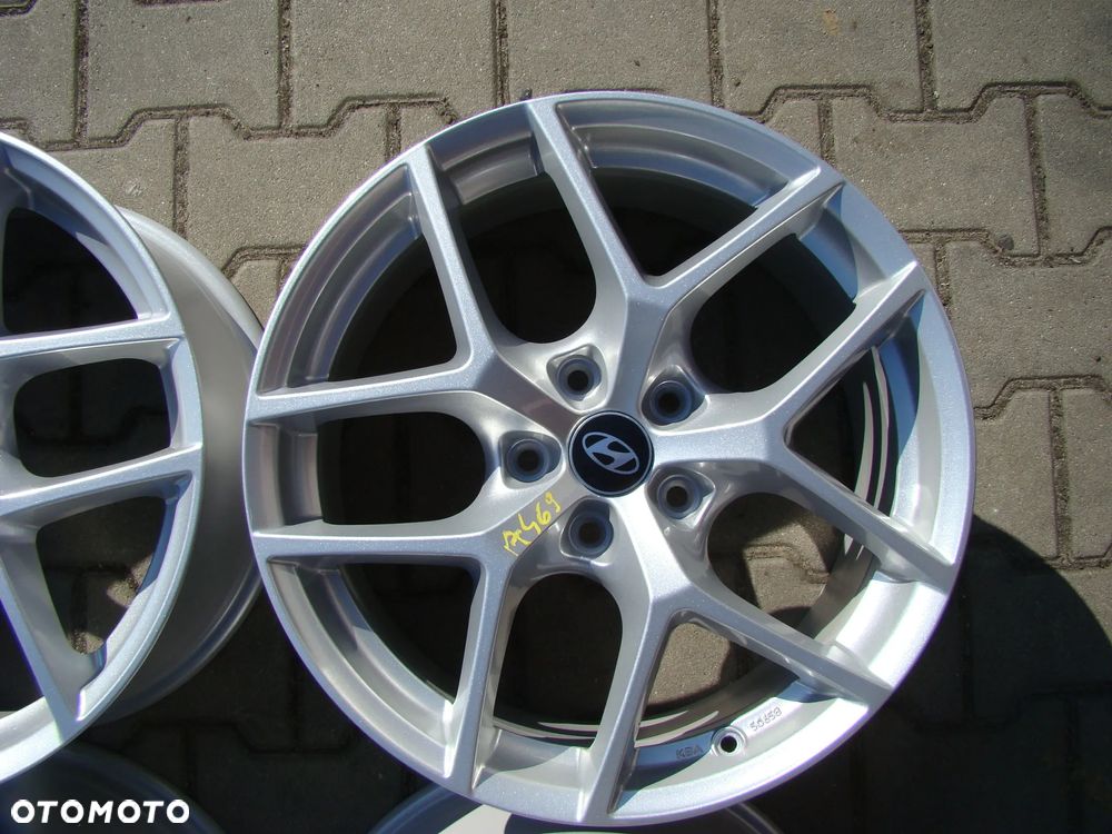 a469 5x114,3 Hyundai i30 i40 Kona Santa Fe Tuscon IX35 Veloster Elantra x18 niemontowane - 4