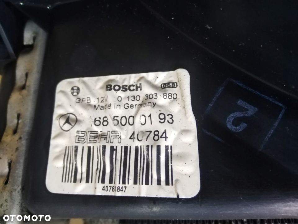 MERCEDES A W168 97-04 1.4 1.6 1.7 KOMPLET CHLODNIC WENTYLATOR - 4