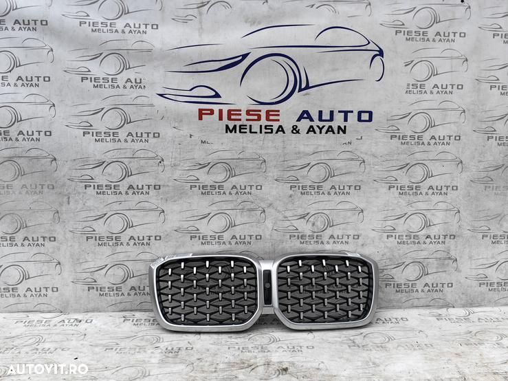 Grila radiator Bmw X3 G01,X4 G02 LCI Diamond NOUA ORIGINALA an an 2020 - 1