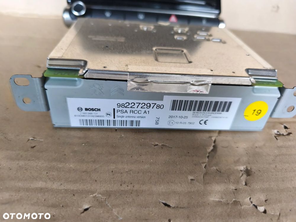 RADIO NAWIGACJA GPS WYŚWIETLACZ 982272780 CITROEN C3 III - 2