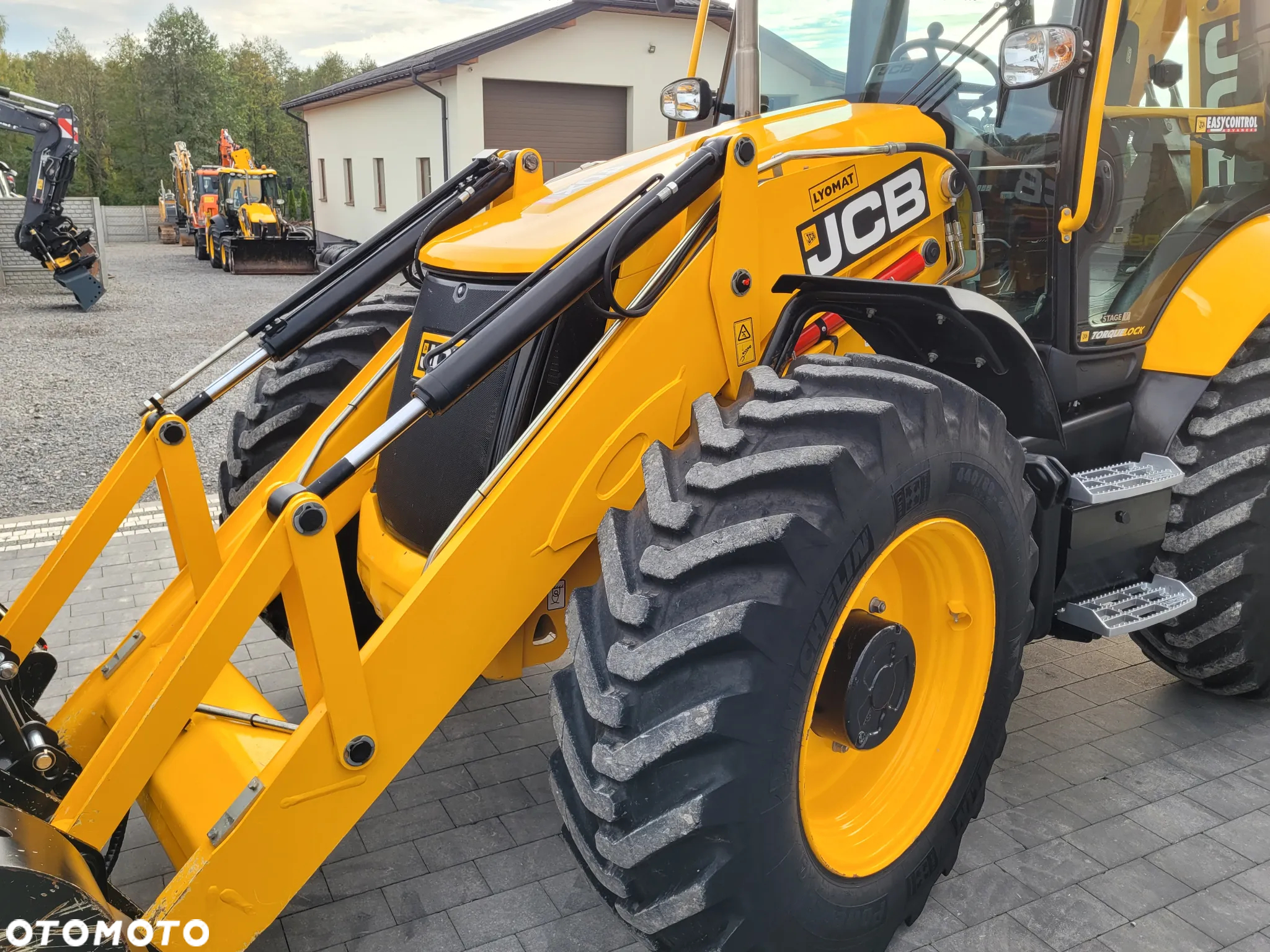 JCB 4CX PRO / jak NOWA / 1250h / joystick / - 8