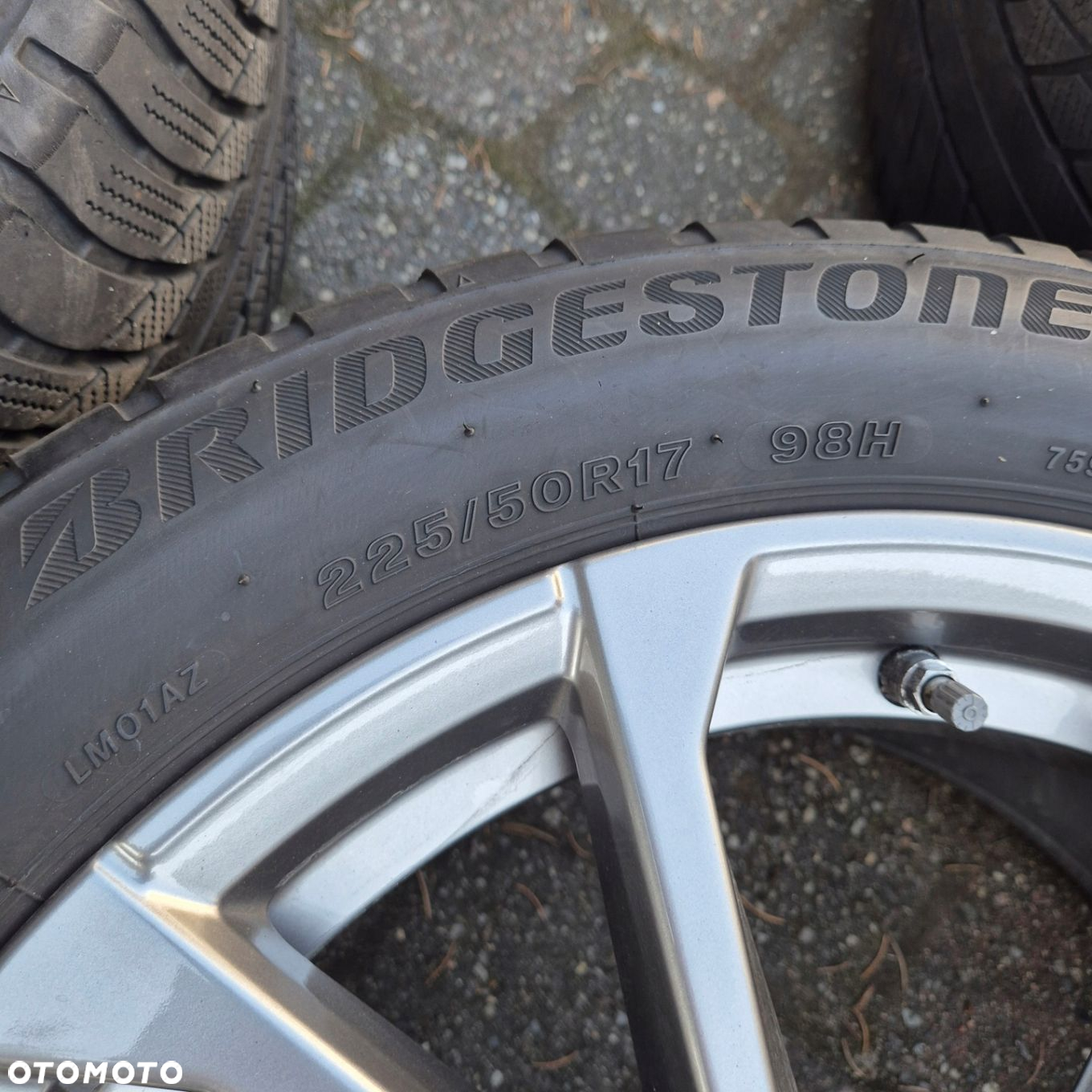 ZIMA FELGI KOŁA 17 BMW 3 G20 G21 4 G22 G23 G26 225/50 R17 GRAFITOWE - 6