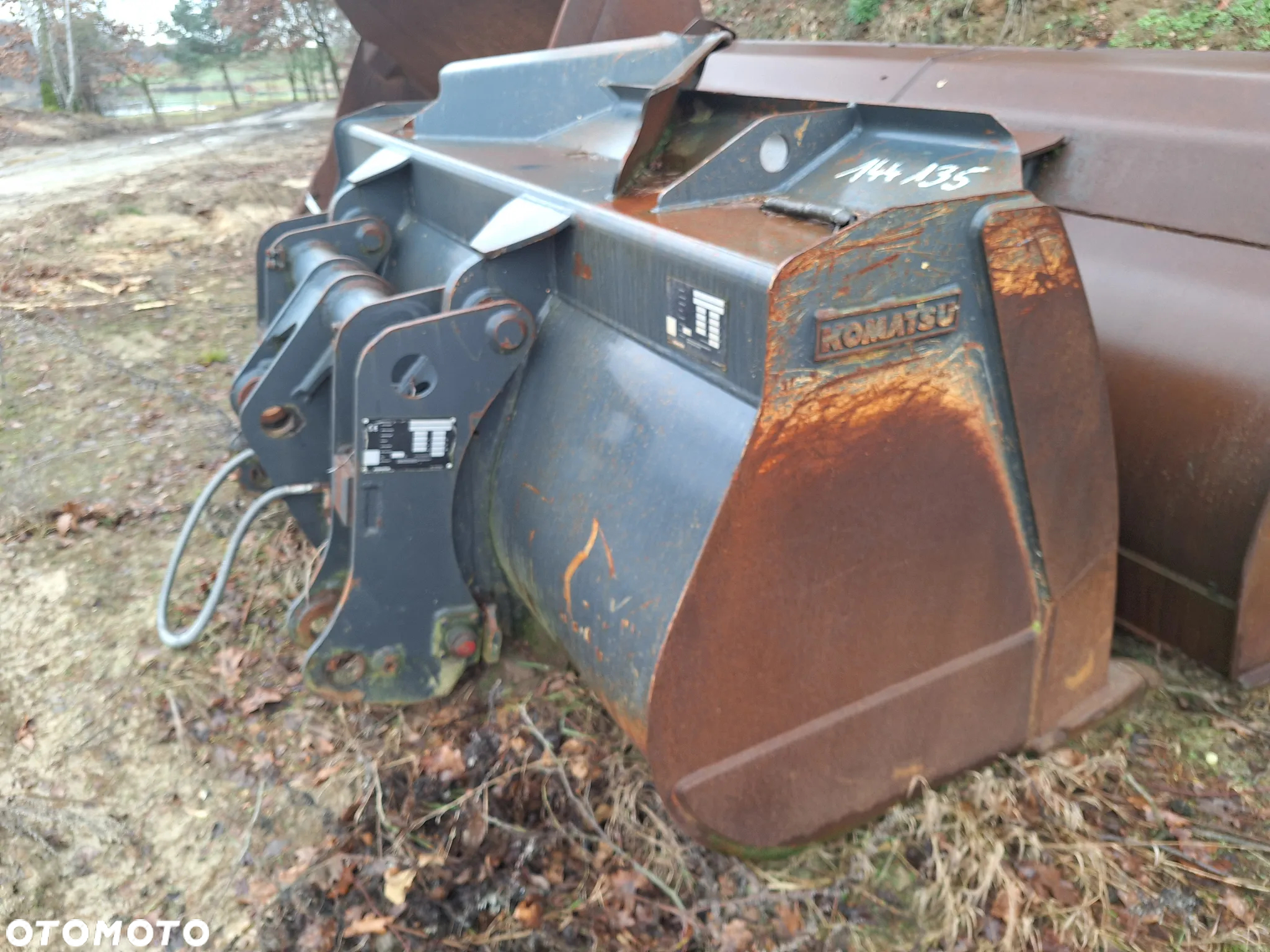 Łyżka do ładowarki + szybkozłącze Komatsu WA250 - 270 20.000zł netto - 4