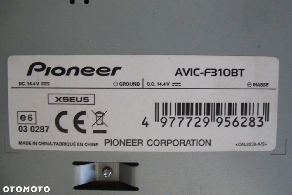 Pioneer AVIC-F310BT Radio Samochodowe Nawigacja GPS Bluetooth usb - 4