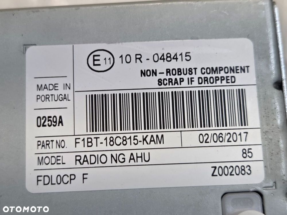 FORD FOCUS MK3 LIFT RADIO NAWIGACJA F1BT-18C815-KAM - 8