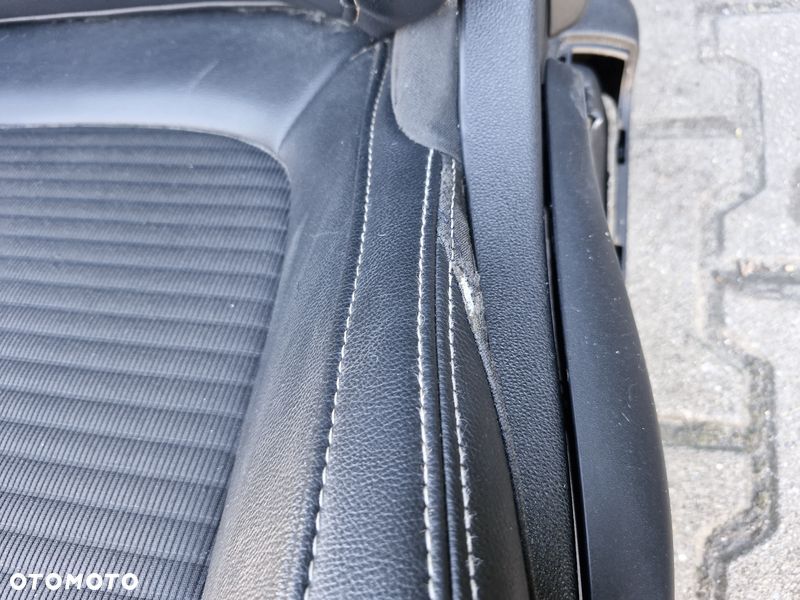 renault scenic iv 4 fotel kierowcy lewy przód półskóra eu europa - 7
