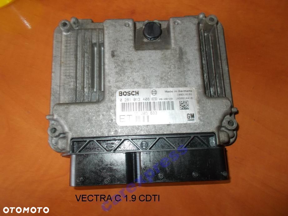 SILNIK STEROWNIK OPEL ASTRA VECTRA 0281001670 - 1