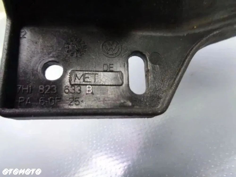 Rączka Otwierania Maski Linka Cięgno Vw Transporter T5 7H1823633B - 2