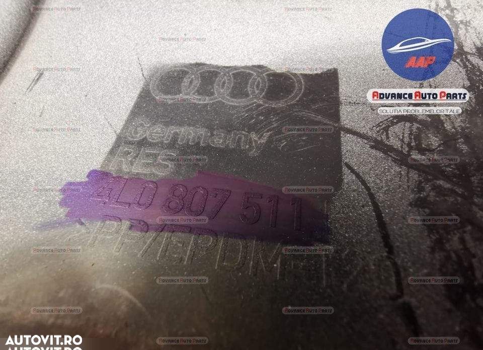 Bara spate S Line cu senzori originala Audi Q7 4L 2005 2006 2007 2008 - 3