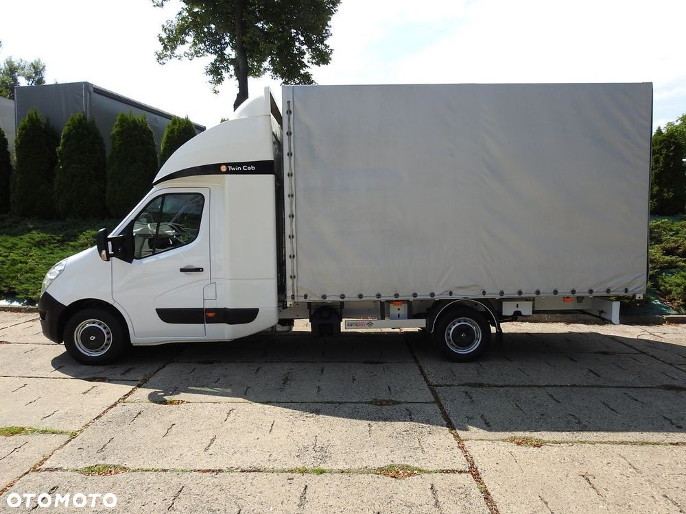Renault MASTER PLANDEKA 8 PALET WEBASTO KLIMATYZACJA TEMPOMAT PNEUMATYKA  170KM - 10
