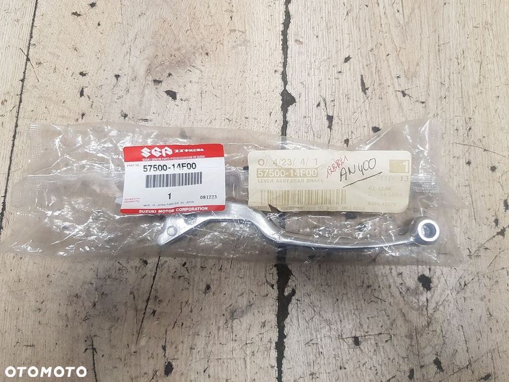 Oryginalna Dźwignia Hamulca Lewa Suzuki Burgman 125-400  57500-14F00 - 3
