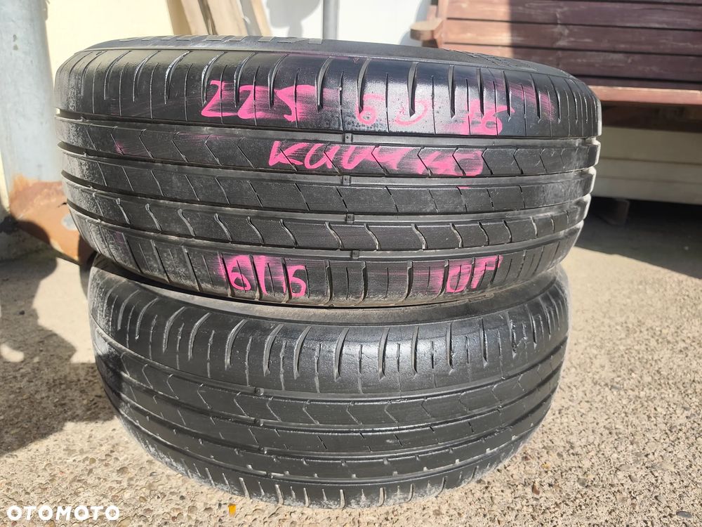 225/60R16 98W Opony Letnie Lato Kumho Ecsta HS51 Legnica ALU-RAD 6mm 225/60 - 1