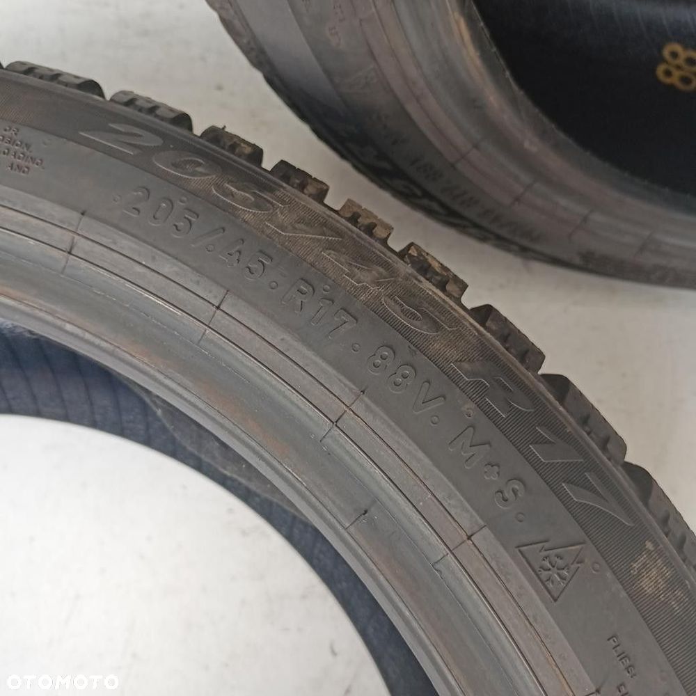 OPONY 205/45/17 4szt PIRELLI 8,5mm 2025 JAK NOWE (G24832) - 6