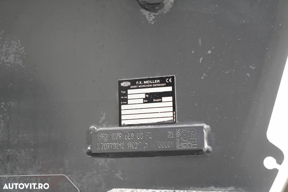 Volvo FMX 460 / 8x4 / BASCULATOR SPATE / MEILLER KIPPER / EURO 6 / - 5