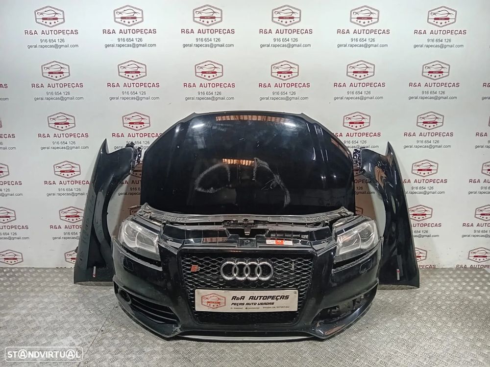 Frente Completa Audi A3 8P Facelift S Line com Parachoques do S3 Faróis Xénon Original - 13