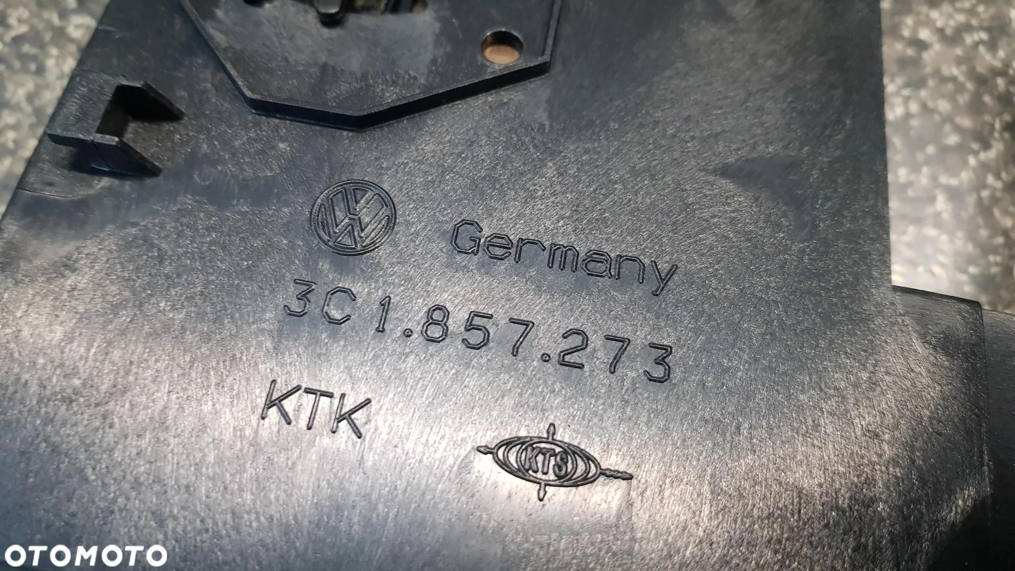 SCHOWEK PANEL TELEFONU KLAWIATURA VW PASSAT B6 ALUMINIUM 3C1857273 - 5