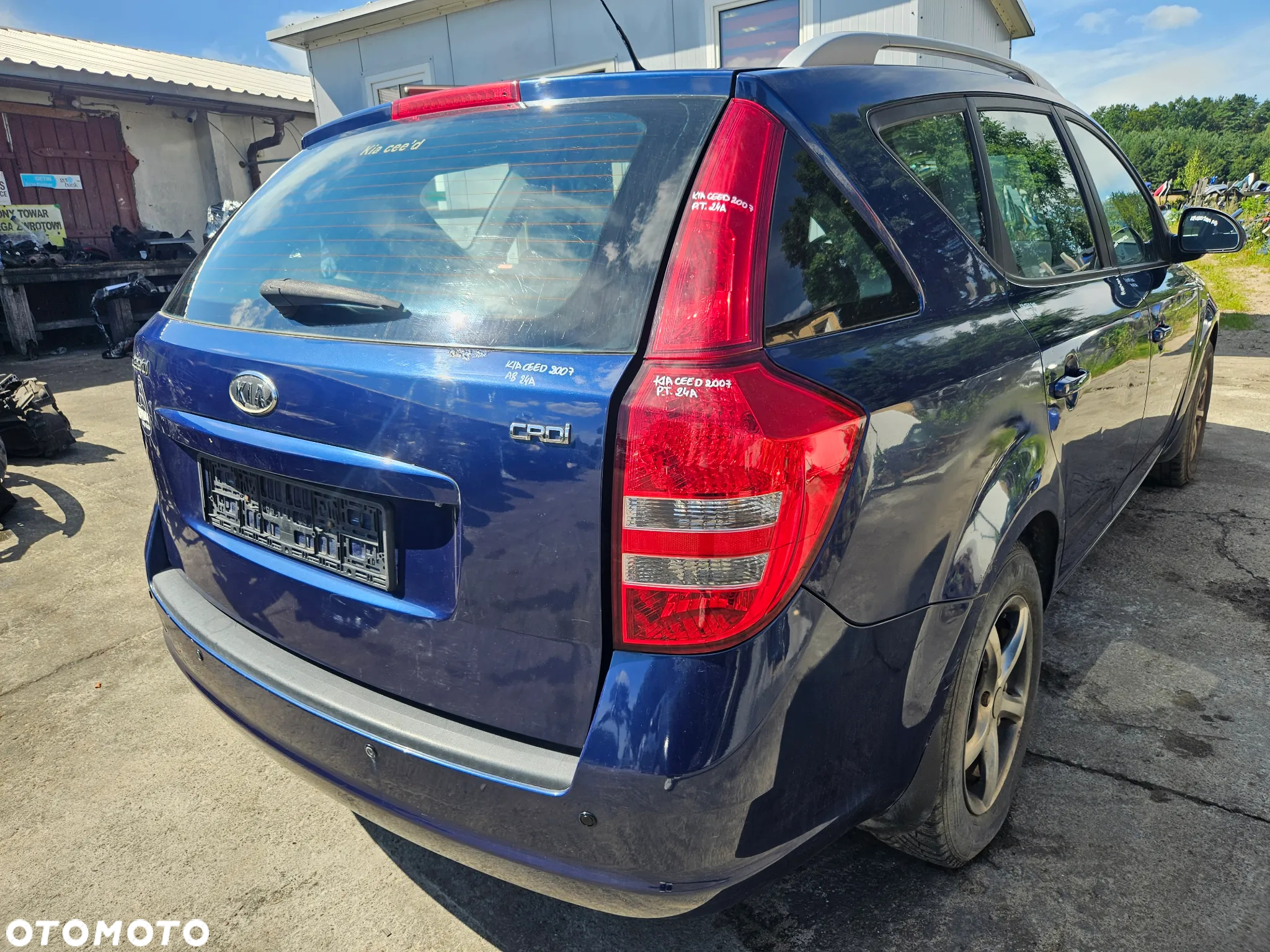 KIA CEED I ZDERZAK TYŁ TYLNY TYLNI A8 - 15