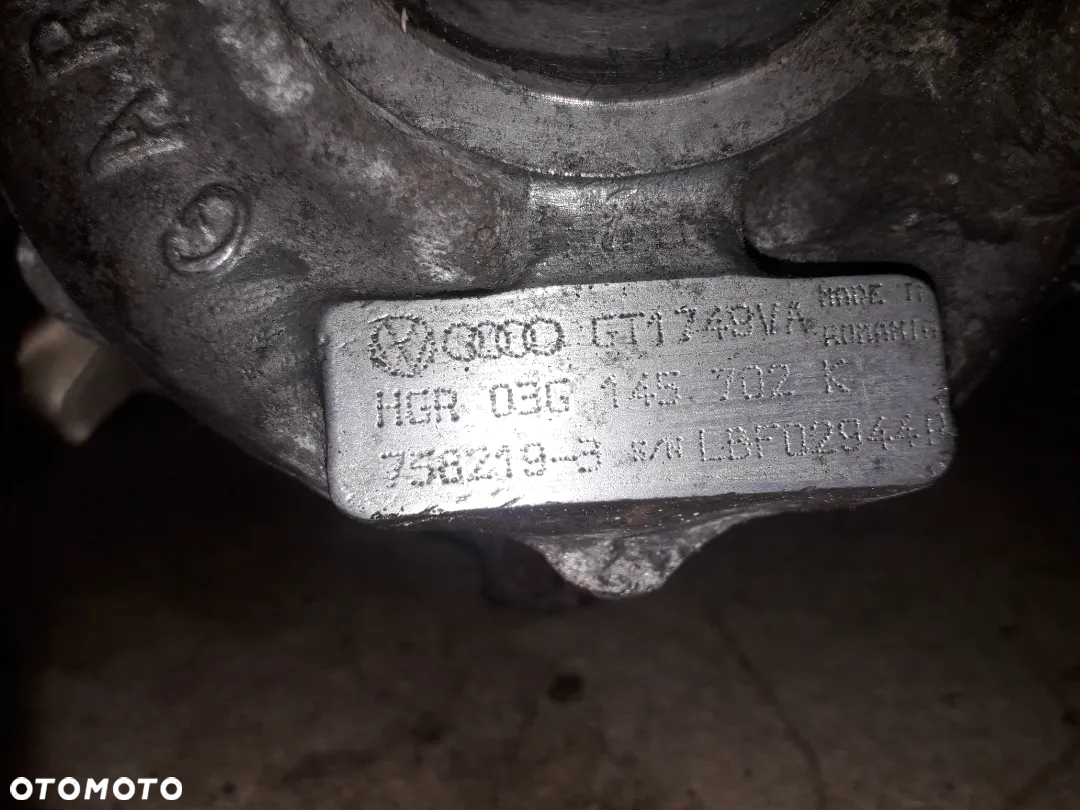 Turbina Audi A6 C6 2.0 D  GT1749VA  03G145702K - 3