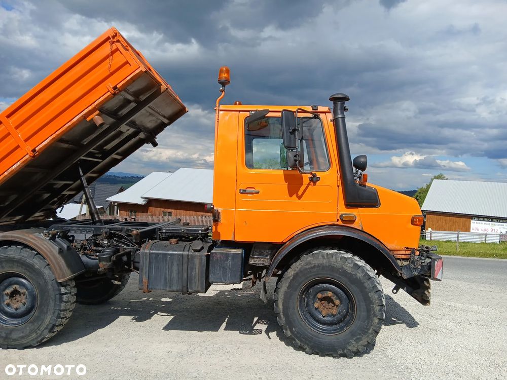 Mercedes-Benz Unimog 1450 4x4 Czołownica Ciagnik rolniczy - 1