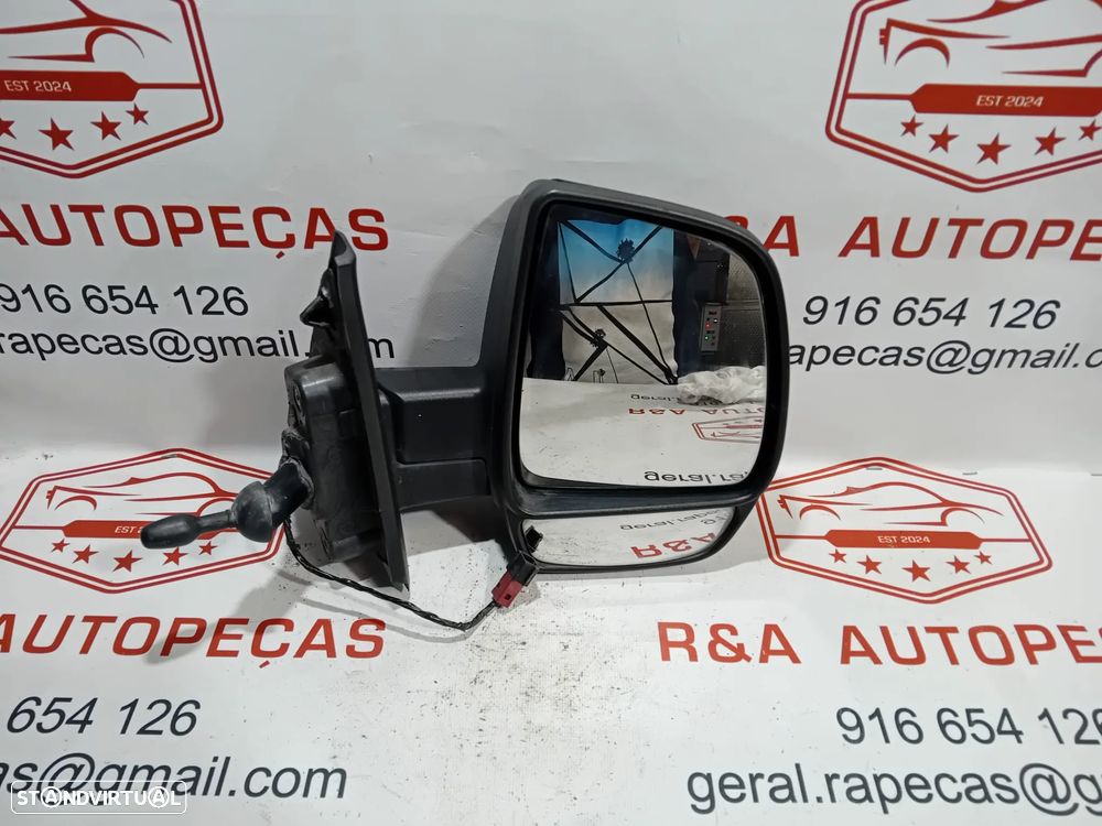 Espelho Retrovisor Direitor Fiat Doblo II Opel Combo D Original - 3