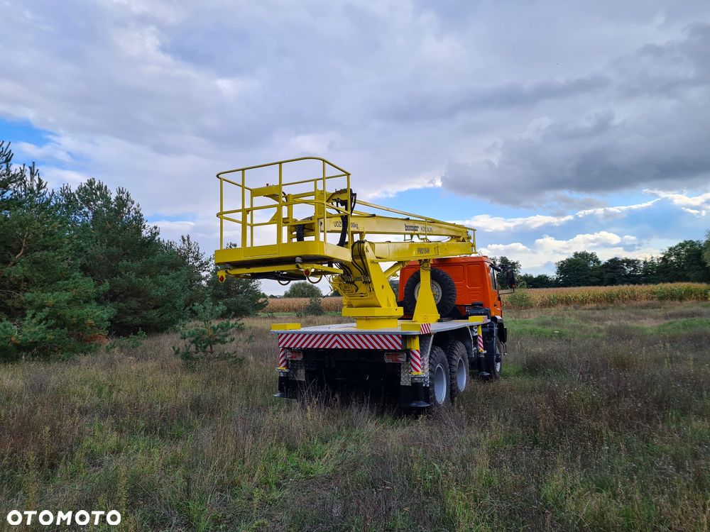 Star 266 MAN 6x6 Modernizacja Podnośnik koszowy BUMAR P-184 - 10