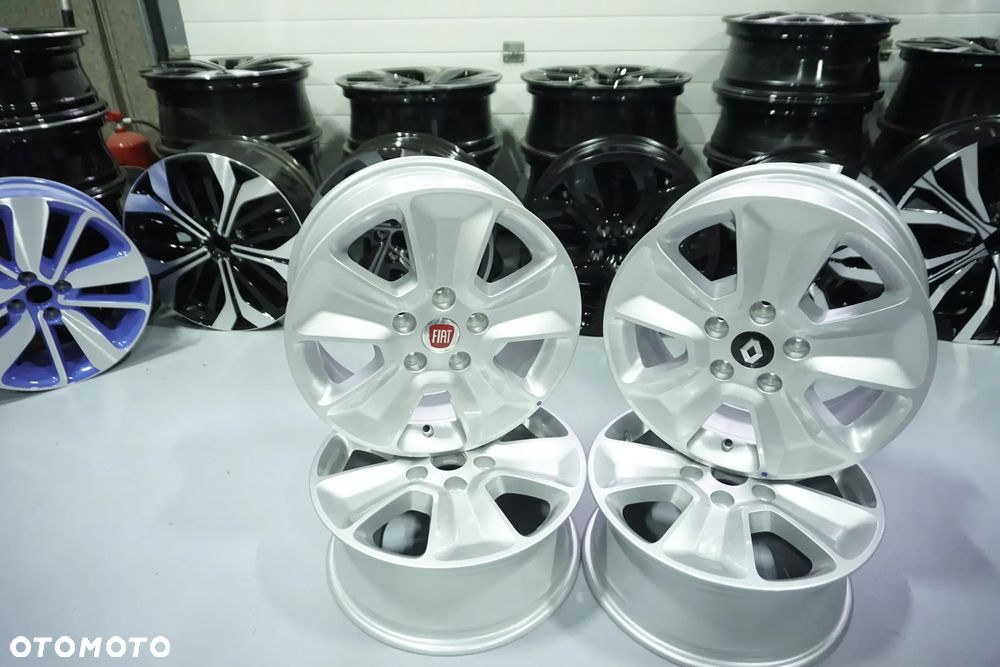 FELGI ALUMINIOWE 16 RENAULT TRAFIC OPEL VIVARO NISSAN NV300 FIAT TALENTO ET50 ORYGINAŁ 5X114,3 - 1