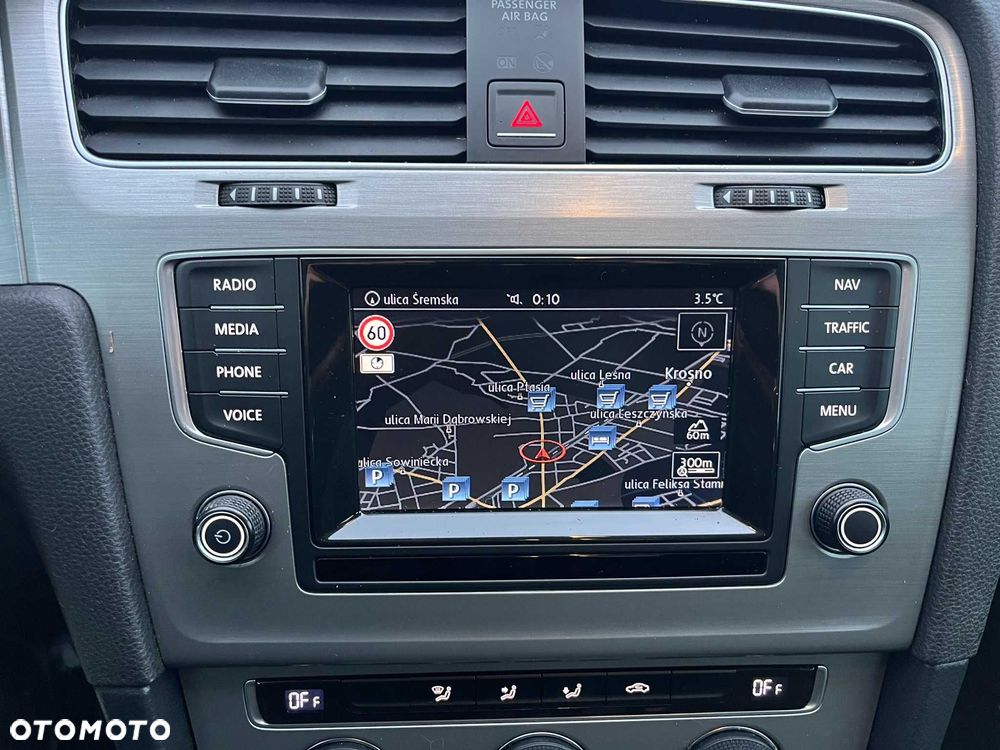 nawigacja navi wyświetlacz czytnik vw golf vii 7 5g0 12-16 przed lift
