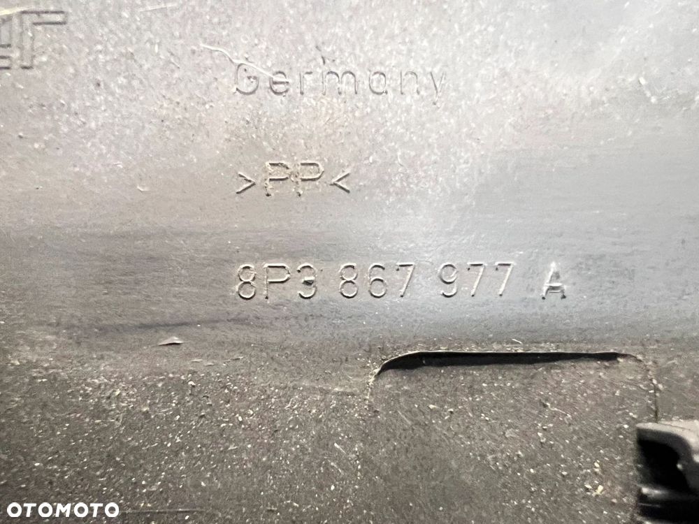 OSŁONA KLAPY BAGAŻNIKA AUDI A3 8P 3DRZWI 8P3867977A - 7