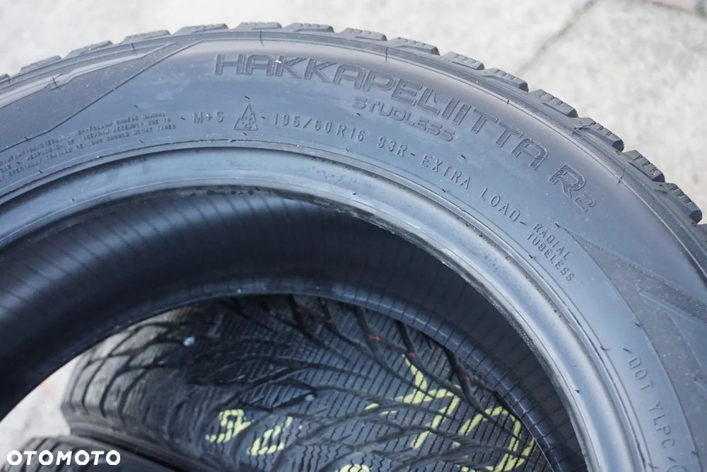 195 60 16 Nokian Hakkapeliitta R2 8mm - 8