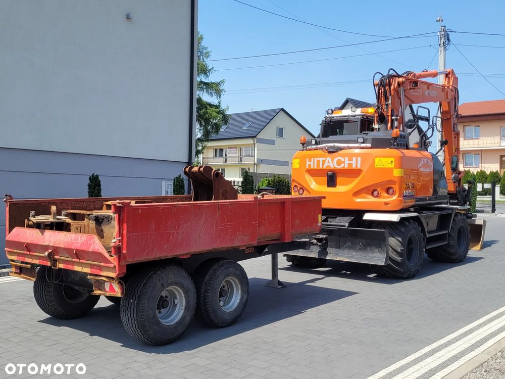 Hitachi ZX145W / ROTOTILT ze szczypcami / przyczepa / - 3