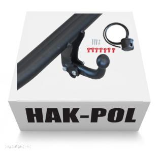 HAK HOLOWNICZY + KULA + UNIWERSALNA WIĄZKA 7PIN AUDI A4 B6 B7 SEDAN + KOMBI AVANT + QUATTRO 4x4 E20 - 7