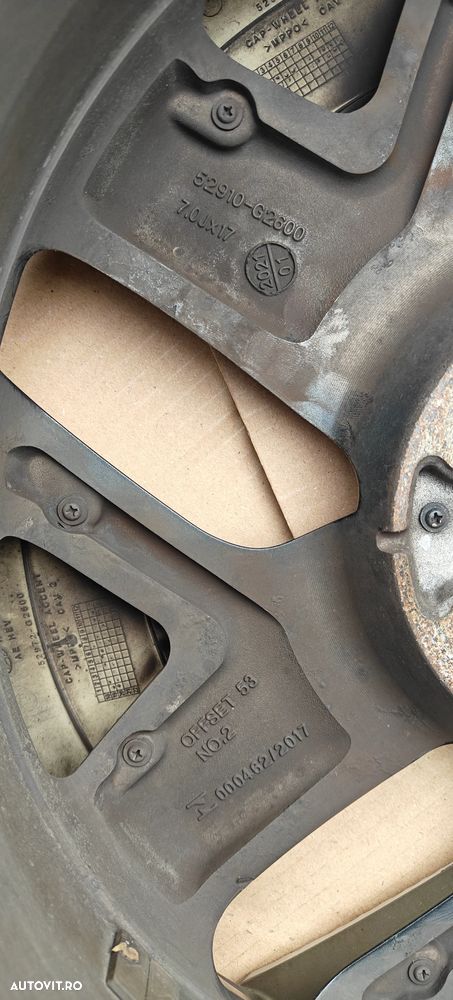 Jante Originale Hyundai Ioniq Facelift 2021 R17 x 7j , 5x114.3  offset ET53 - 13