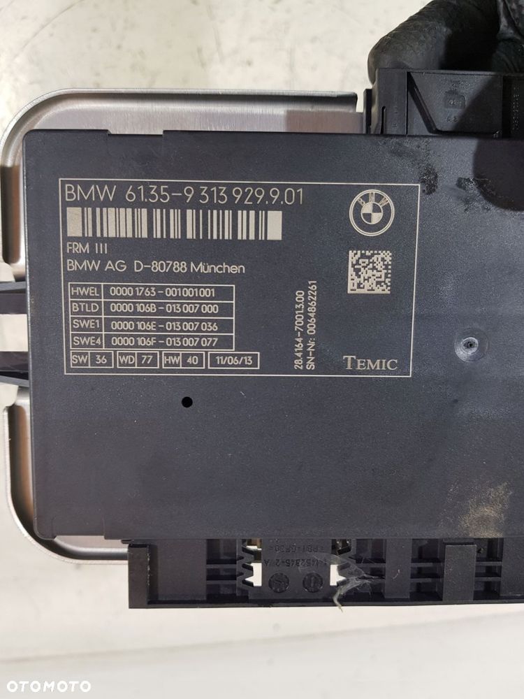 moduł sterownik świateł 9313929 bmw seria 5 f10 f11 lift eur - 5