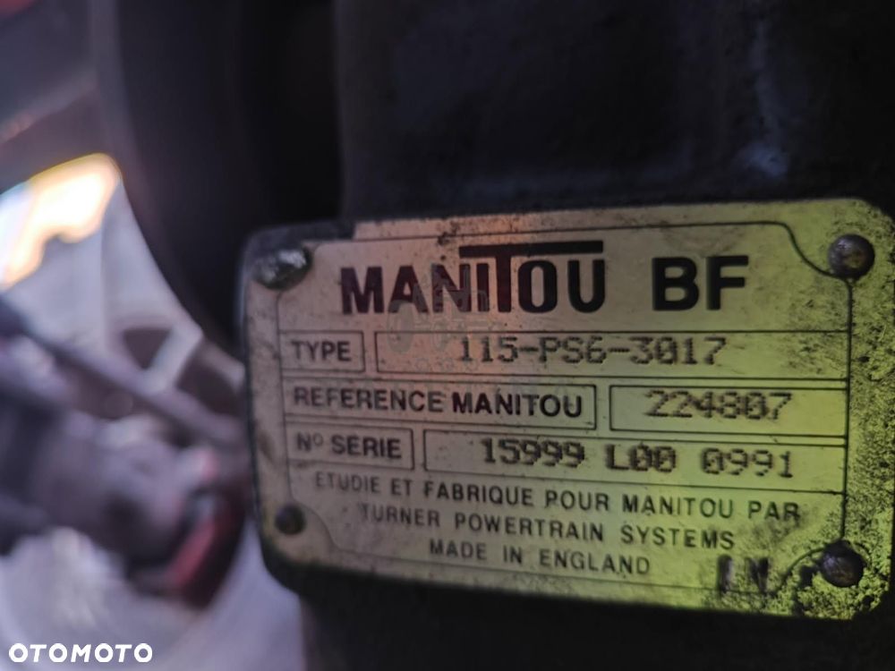 Manitou MLT 115-PS6-3017 634 Skrzynia Biegów Powershift Skrzynia Kątowa - 1