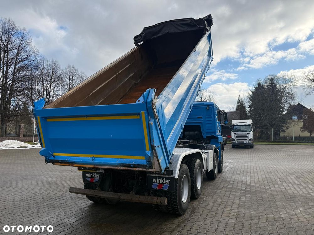 MAN 35.500 TGS wywrotka 8x6, 3-str. MEILLER, BORDMATIC, 283 t.km., TOP! - 15