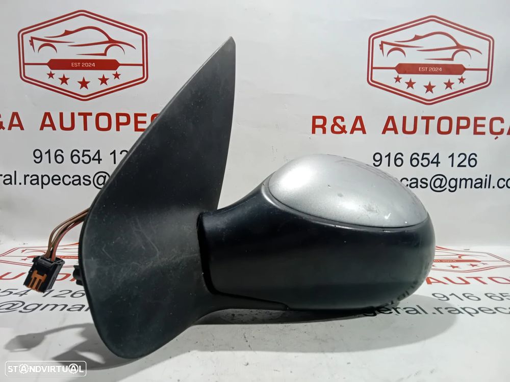 Espelho Retrovisor Esquerdo Peugeot 206 Elétrico Original - 1