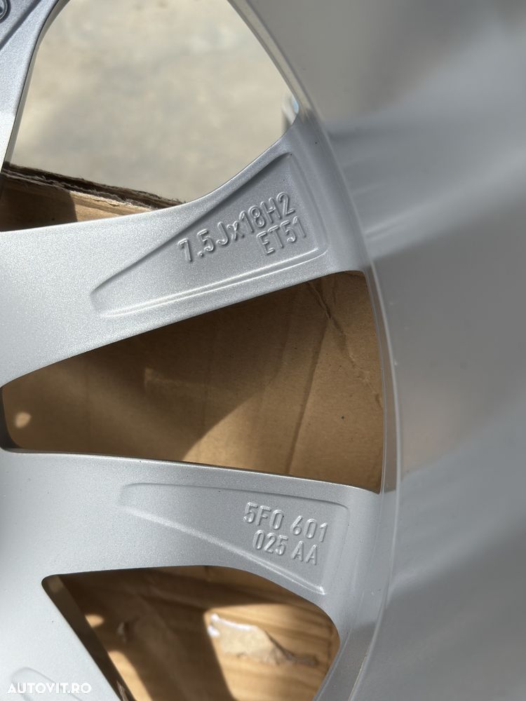 Vând jante originale Seat pe 18” noi - 4