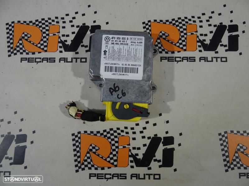 Centralina De Airbags Audi A6 (4F2, C6)  4F0959655b / 5Wk43416 / 4F0 9 - 1