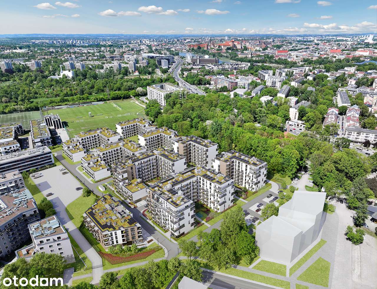 2-pokojowe mieszkanie 38m2 + 2 ogródki