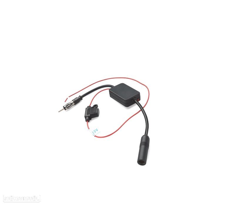 AMPLIFICADOR DE SINAL DE RADIO AM FM COM CONECTOR UNIVERSAL - 2