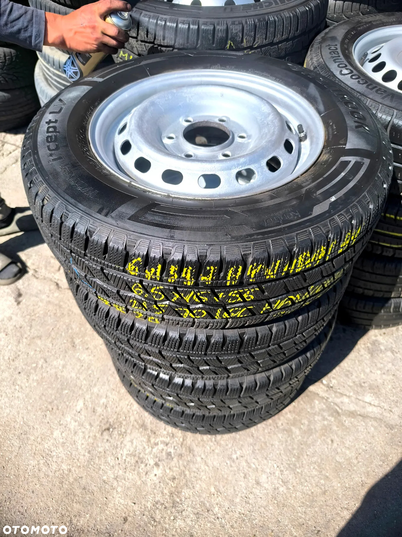 6x139,7 6x139 Felgi Stalowe Stal 16C 16 C Koła Zimowe Zima HYUNDAI H1 STAREX H300 H350 I800 Legnica ALU-RAD 215/70 8mm 20r. - 2