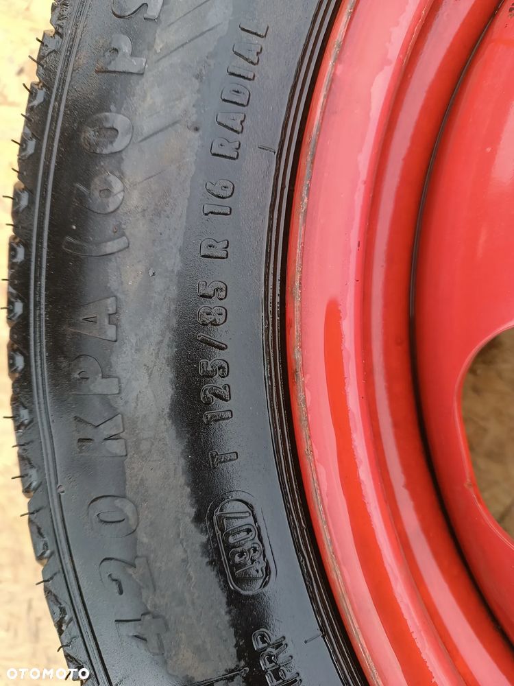 KOŁO DOJAZDOWE ZAPASOWE PEUGEOT 308 CITROEN 16 CALI 4X108 - 4