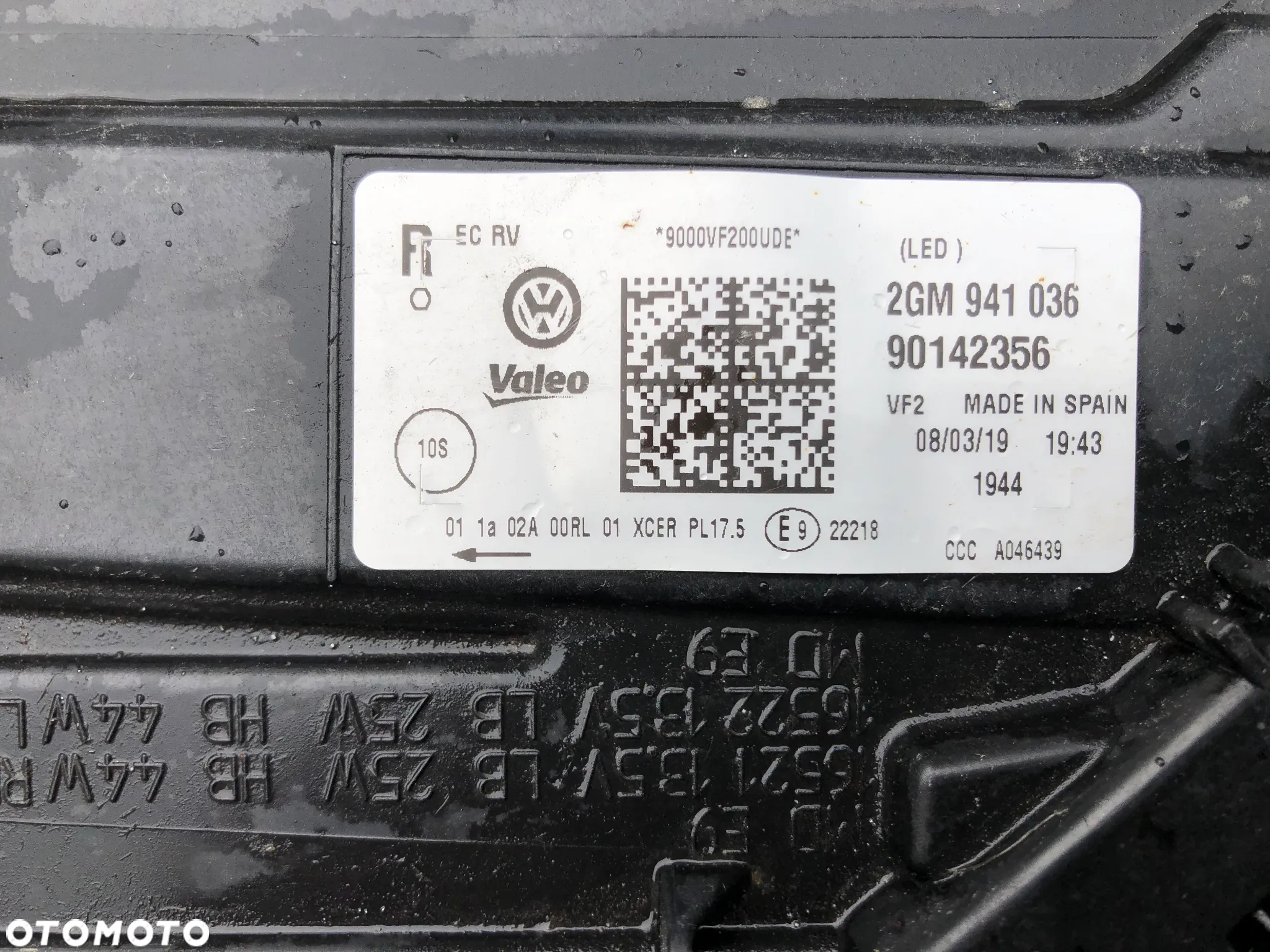 LAMPA PRAWY PRZÓD VW T-CROSS EUROPA 2GM941036B - 3